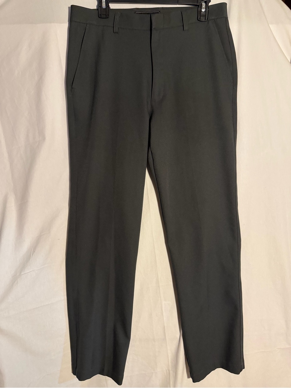 #456 Oobe Men's Black Dress Pants - Classic Straight Fit